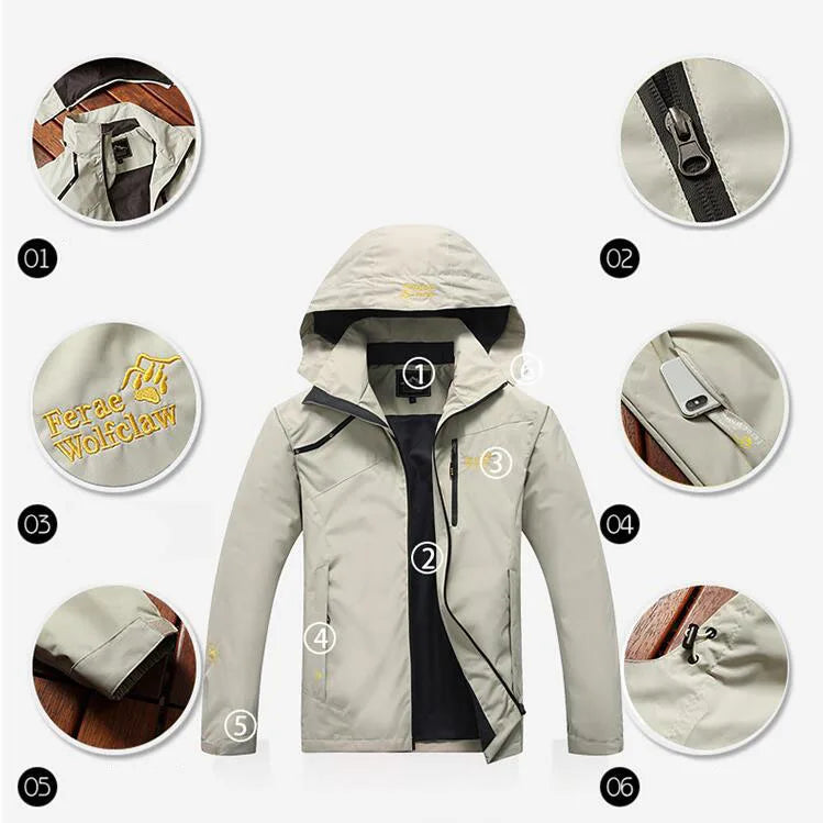 Waterproof Fishing Suit Breathable durable Hooded Jacket Fishing Wear Outdoor Fishing Pants Windbreaker Fishing Clothes Men