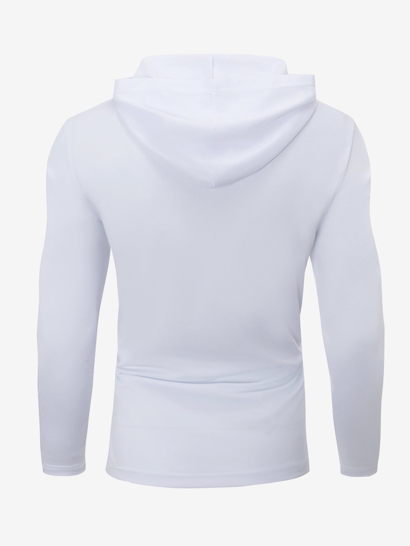 9-Pack Men's Hooded Long Sleeve Shirts - Breathable Comfort Sport Tees Ideal for Daily Exercise Fitness and Training Wear