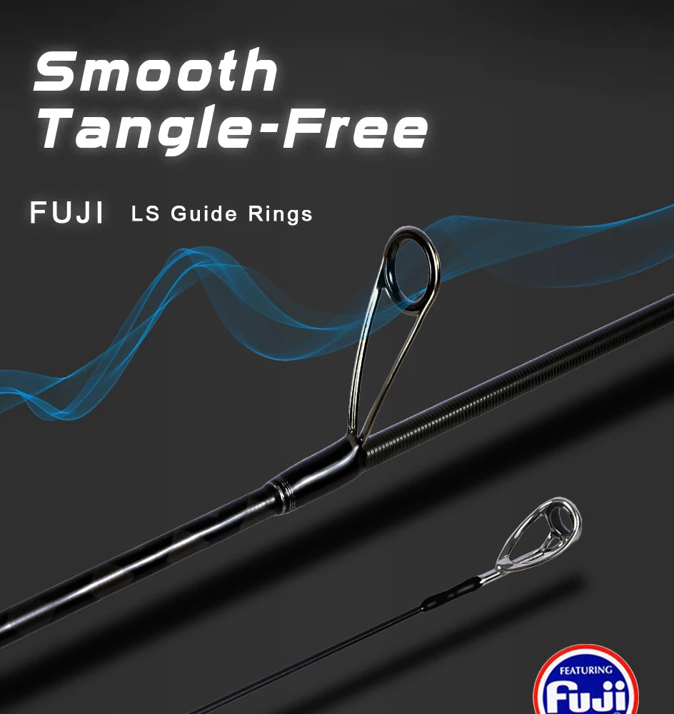 MIFINE MICROBITE Ajing Spinning Rod XUL-UL Fishing Rod 3g/5g for Saltwater Freshwater Light Rock Fishing FUJI Ring