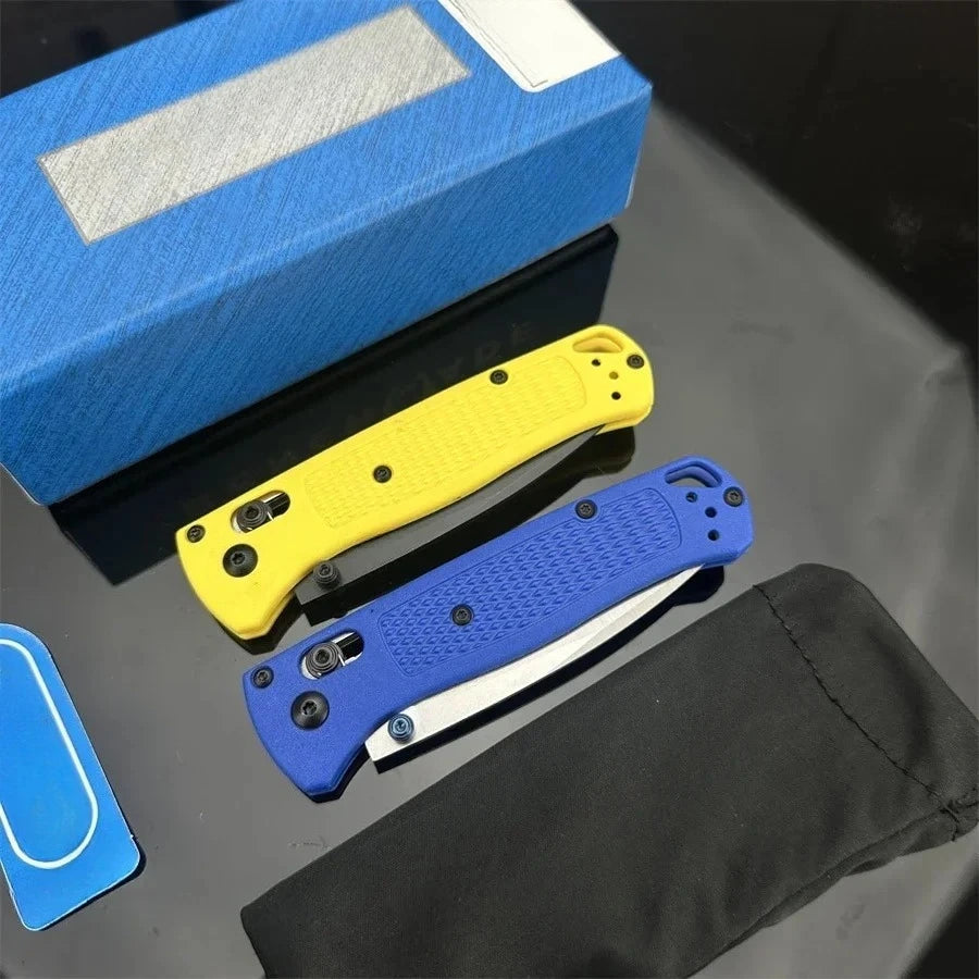BM 535 Bugout Ax Lock Folding Knife Outdoor Tactical Camping EDC Hunting Knife Exploration Survival Tool A Men's Gift