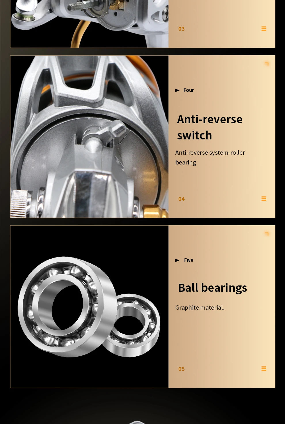 ROOBLINOS TC Metal Spinning Fishing Reels Metal Spool Freshwater Saltwater Trout Carp Spinning Reel