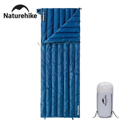 Naturehike Ultralight Down Sleeping Bag CW295 650FP Duck Down Camping Sleeping Bag  Waterproof for Outdoor Backpacking