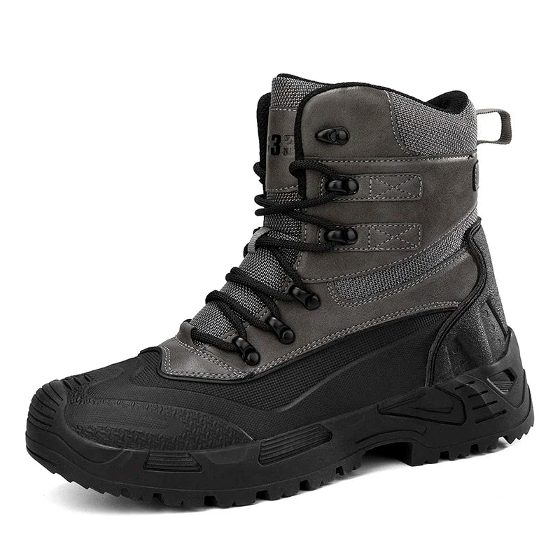 Large Mountaineering Hiking Anti Slip Boots Outdoor Field Training Boots Men's Ankle Boots High Top Casual Sneaker 39-47